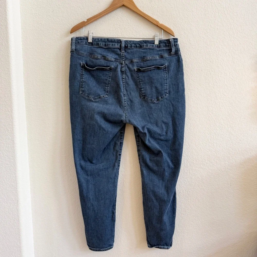 Pistola Audrey High Rise Skinny Jeans Medium Wash‎ Blue 18W P67317MTW-MDY